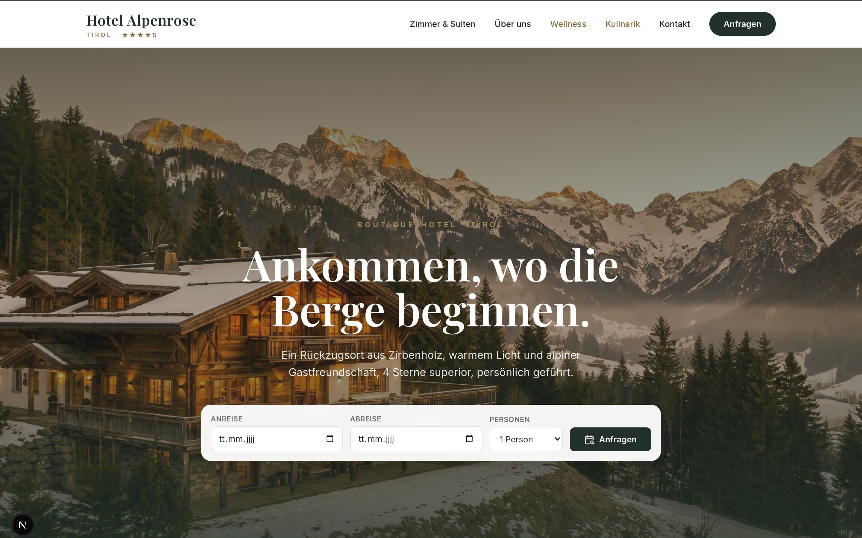 Vorschau: Hotel Alpenrose