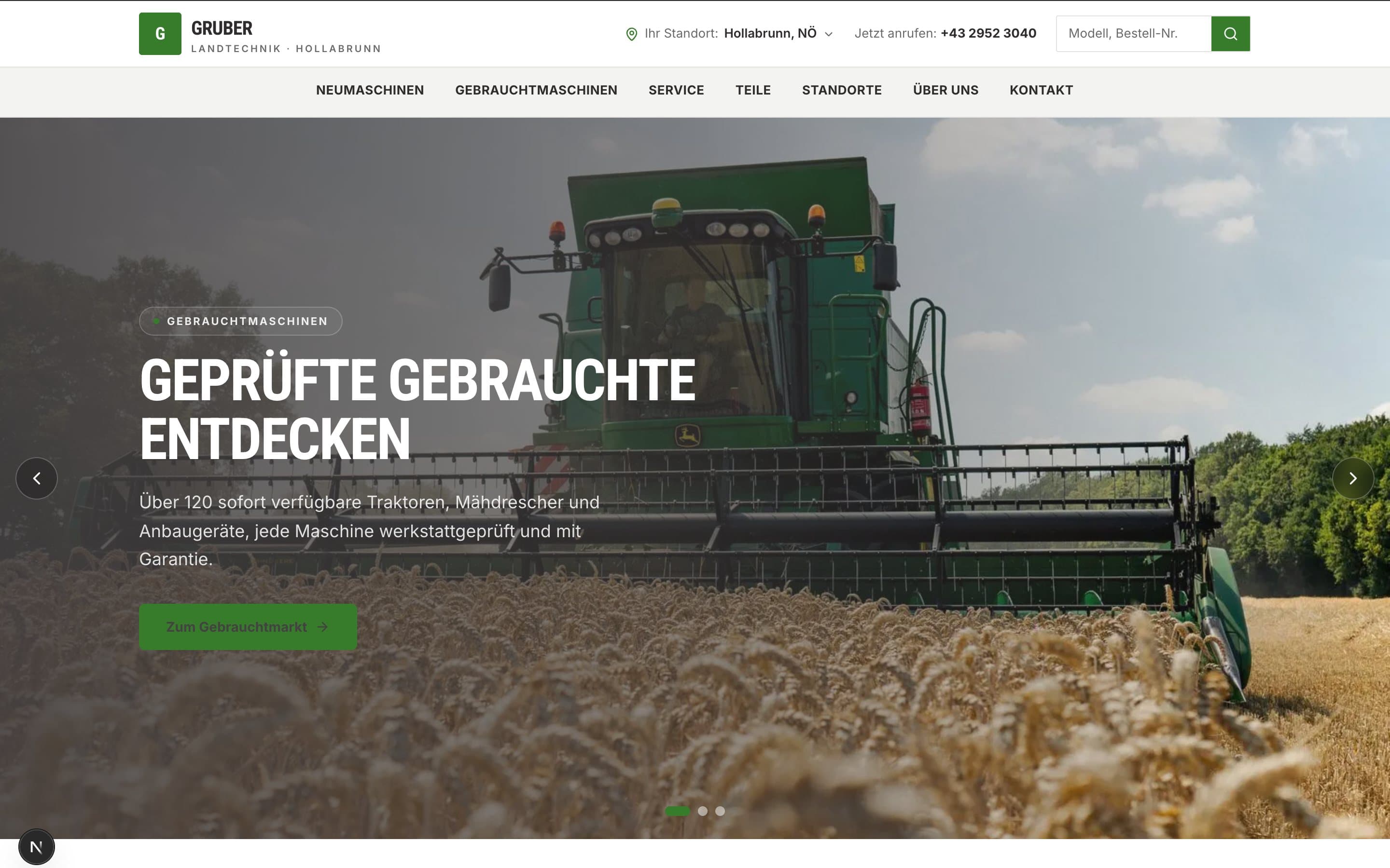 Vorschau: GRUBER Landtechnik